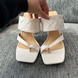 Forever 21 white heels